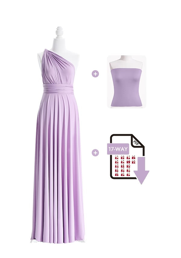 72Styles Lavender Multiway Infinity Dress Free Bandeau and Tutorials