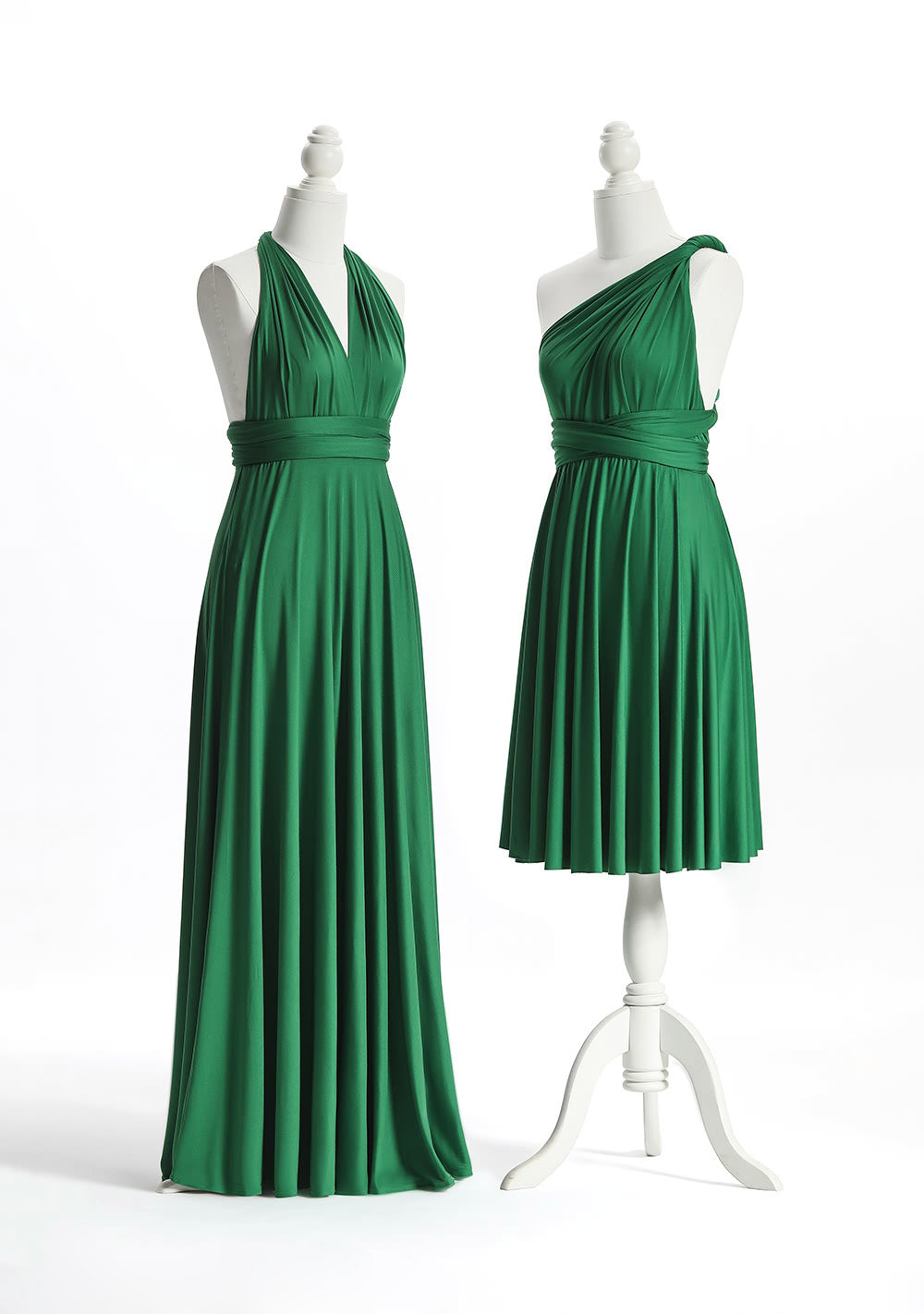 72Styles Emerald Green Multiway Infinity Dress