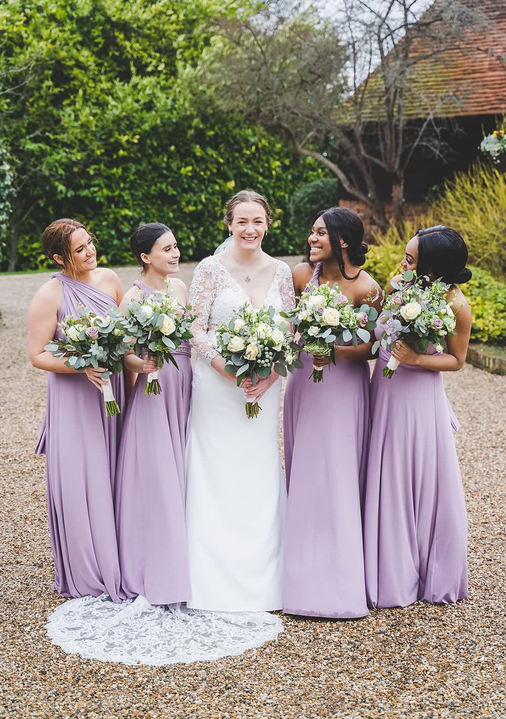 72Styles Lavender Multiway Infinity Dress For Bridesmaids