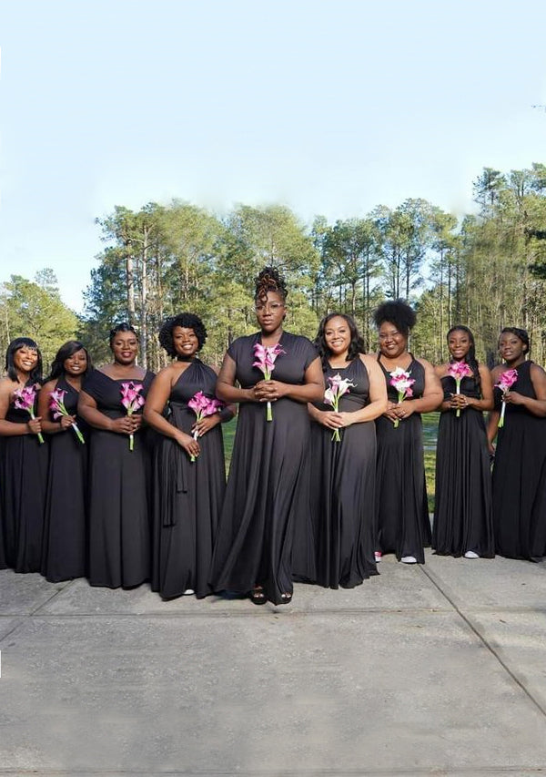 72styles Black Multiway Infinity Dress