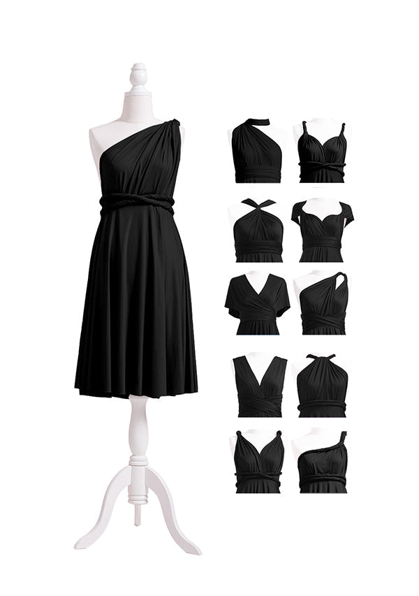 72styles Black Multiway Infinity Dress