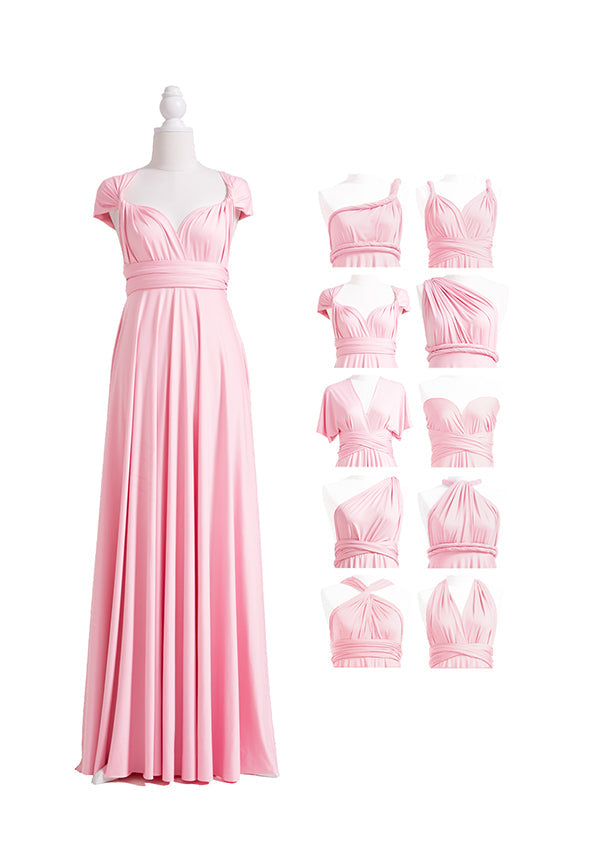 72styles Blush Pink Multiway Infinity Dress