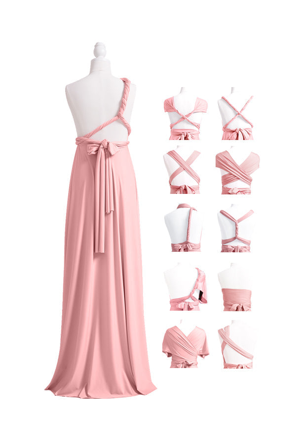 72styles Dusty Rose Multiway Infinity Dress
