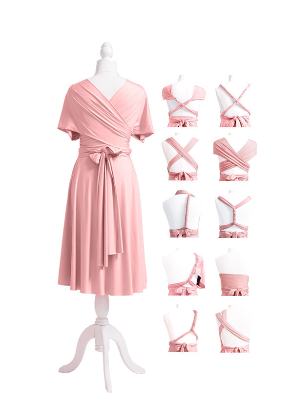 72styles Dusty Rose Multiway Infinity Dress