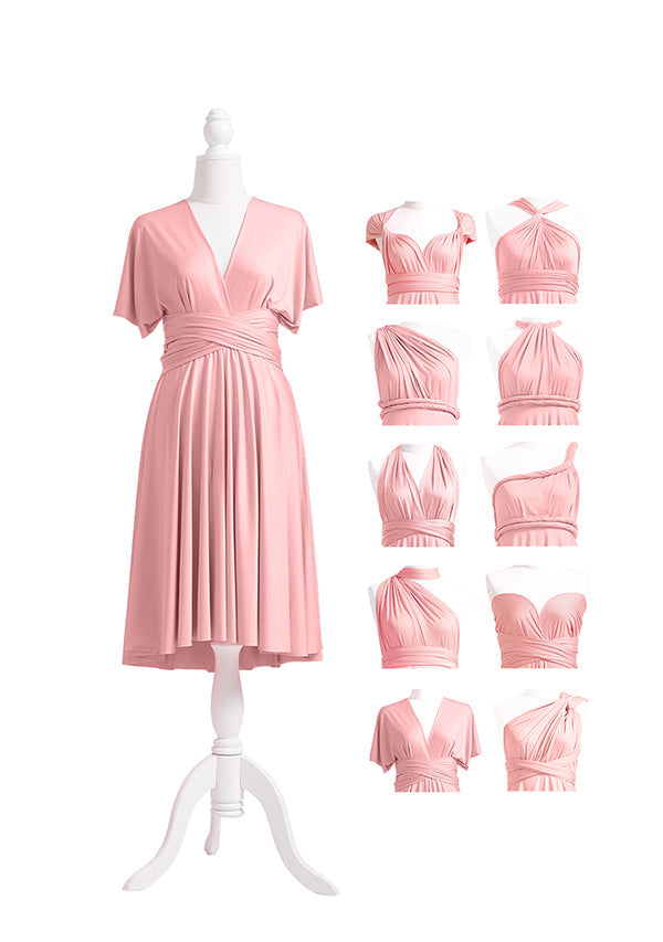 72styles Dusty Rose Multiway Infinity Dress