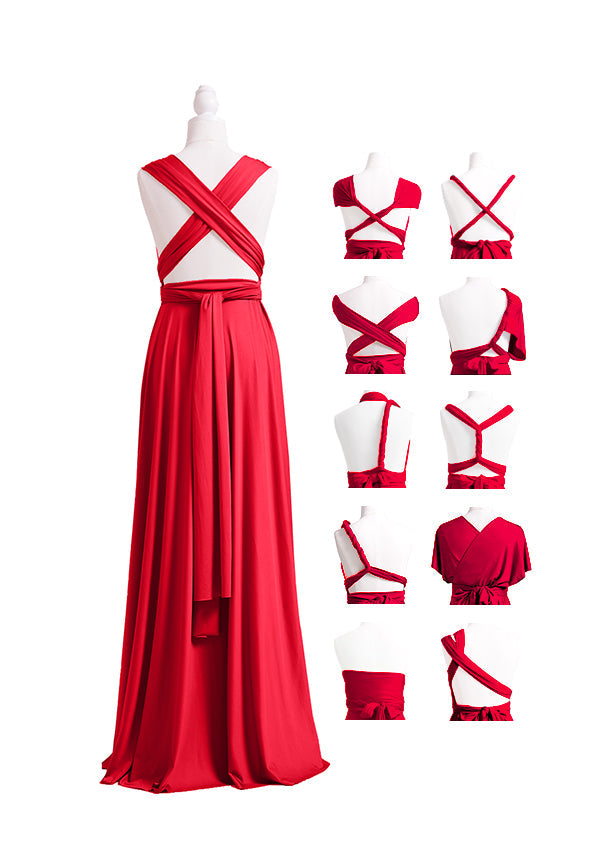 72styles Red Multiway Infinity Dress