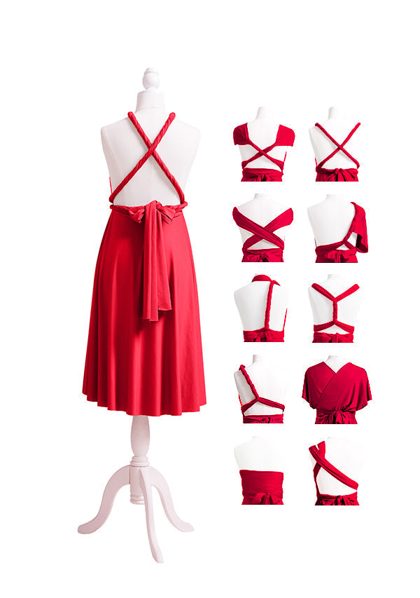 72styles Red Multiway Infinity Dress
