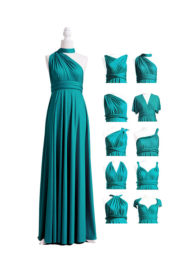 72styles Teal Multiway Infinity Dress