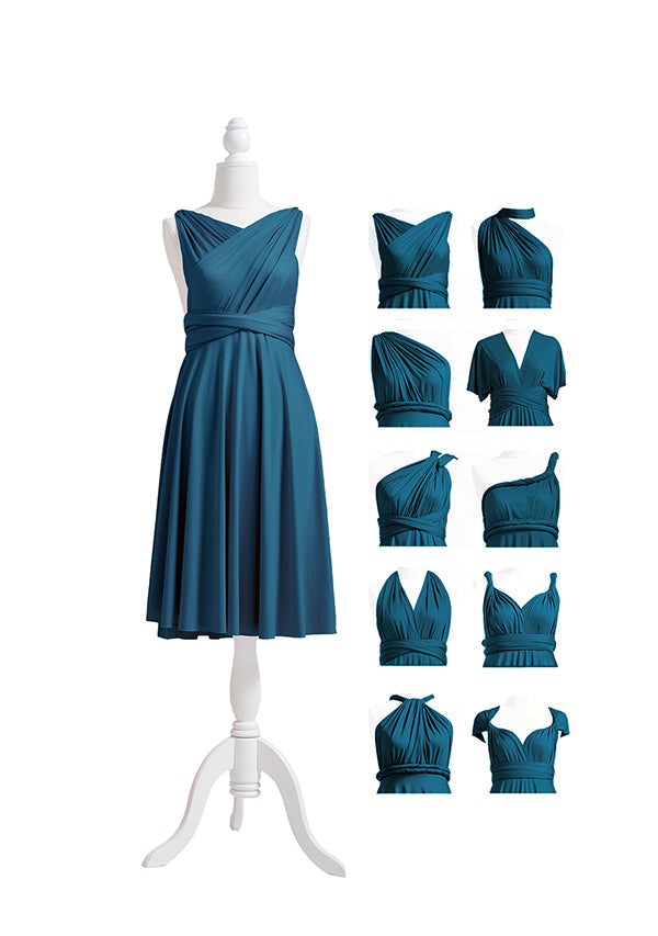 72styles Teal Blue Multiway Infinity Dress