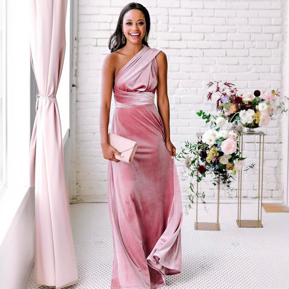 72tyles velvet infinity dress