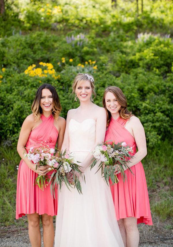 Coral Pink Multiway Infinity Dress - InfinityDress.com