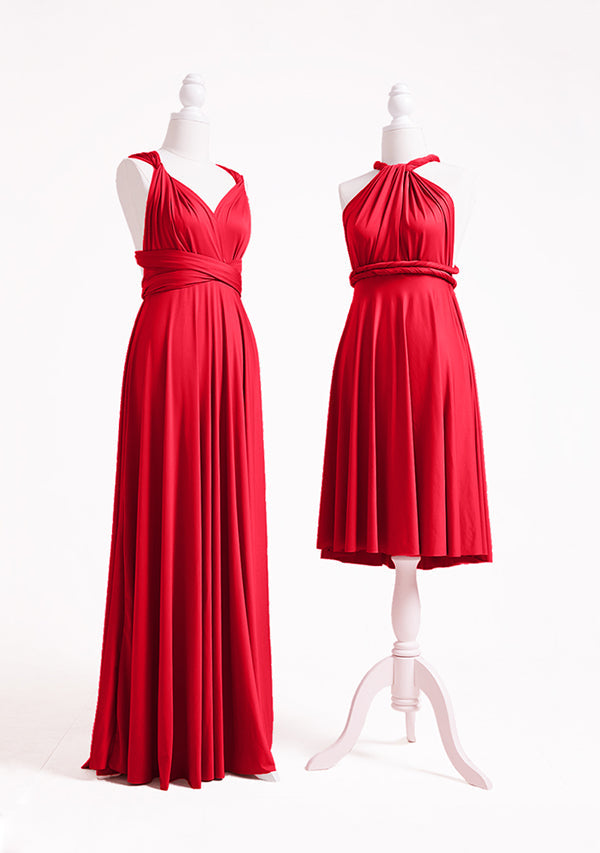 72styles Red Multiway Infinity Dress