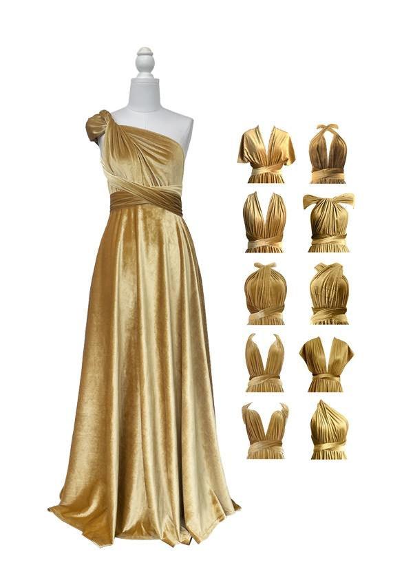 Velvet Multiway Convertible Infinity Dress - InfinityDress.com