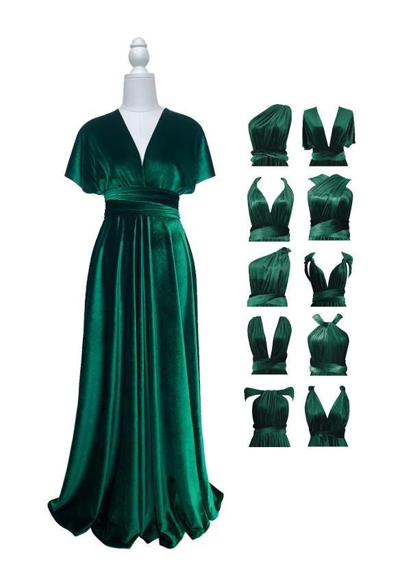 Velvet Multiway Convertible Infinity Dress - InfinityDress.com