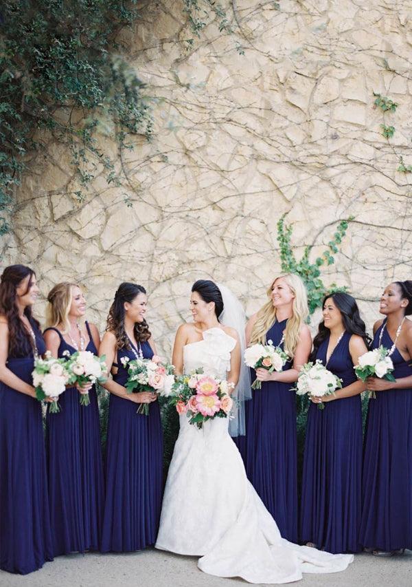 Midnight Blue Multiway Infinity Dress - InfinityDress.com
